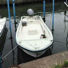 (終了しました）中古船外機付き小型釣り船

ヤマハ4サイクル9....