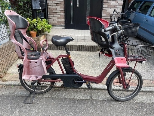 子供乗せ　電動自転車　パナソニック　ギュッドアニーズ