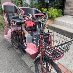 子供乗せ　電動自転車　パナソニック　ギュッドアニーズ　