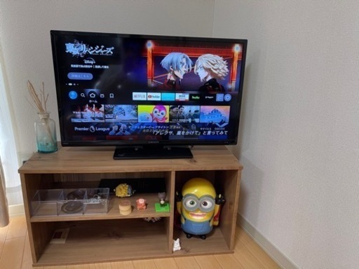 ORION 29インチテレビ(firetv stick+テレビ台付き)