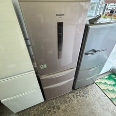 万代店 Panasonic 冷蔵庫 3ドア 321L ブラック