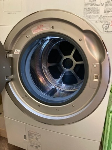 東芝ドラム式洗濯乾燥機　25日引取限定