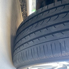 【問】タイヤホイールセット　※我が家に引き取り可能な方