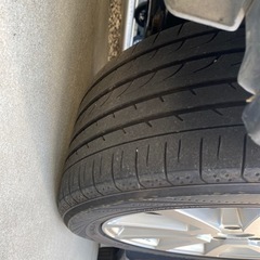【問】タイヤホイールセット　※我が家に引き取り可能な方