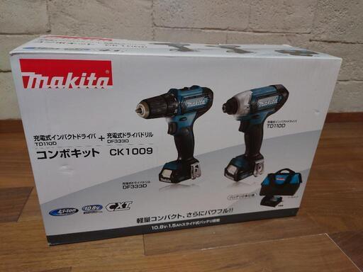 makita マキタ\nコンボキット\nCK1009 TD110D DF333D 新品
