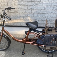 子乗せ自転車 非電動 チャイルドシート付