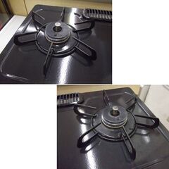 パロマ 2020年製 都市ガス用 ガステーブル 幅59㎝ 左強火 水無し