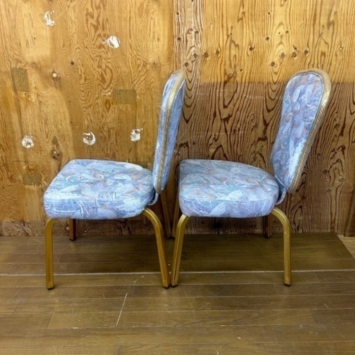 k102105 高級 西洋風 チェア オシャレ インテリア 椅子 レトロ アンティーク デザインチェア セット売り 家具 現状品 中古品