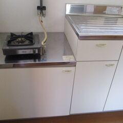 【ほぼ新品！今月末まで　最終値下げ】システムキッチン　クリナップ　流し台　レンジフード　シンク　吊り棚
