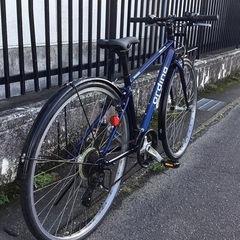＜整備済・美品車＞ブリヂストン クロスバイク・ORDINA＜オルディナ＞ 27インチ・S3F ネイビー・シマノ3×7段変速 整備済・美品車＞ブリヂストン クロスバイク・ORDINA＜オルディナ＞ 27