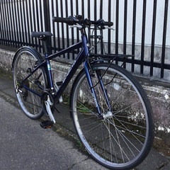 ＜整備済・美品車＞ブリヂストン クロスバイク・ORDINA＜オルディナ＞ 27インチ・S3F ネイビー・シマノ3×7段変速