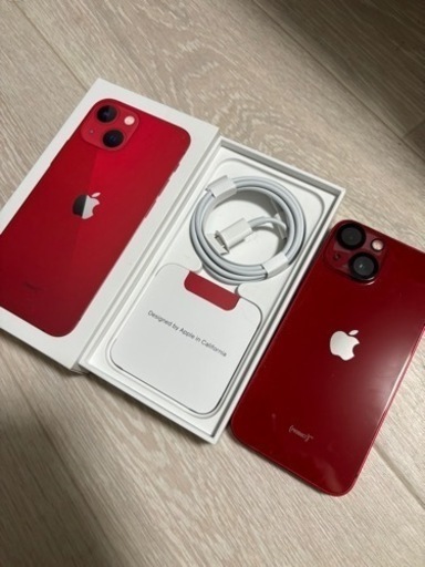 iPhone 13 mini レッド 256 GB SIMフリー iPhone 13 mini 256GB