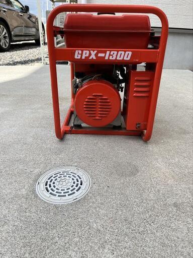 美品denyoガソリン発電機1300w