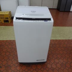 ID 354494　洗濯機7K　日立　２０１８年　BW-V70CE6