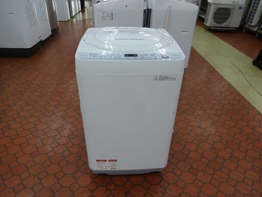 ID 374607　洗濯機7K　シャープ　２０１７年　ES-T709