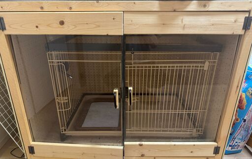 防音ケージ　犬小屋