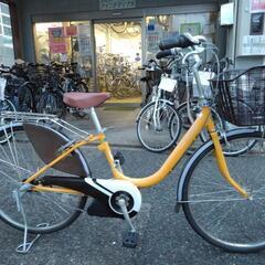 中古自転車２７６２　ブリヂストン　２６インチ　３段ギヤ　ダイナモライト　アルミフレーム　キッキーと音がならない後輪ローラーブレーキ ＊元電動自転車をバッテリー・スイッチ類を外して出品しました。普通に走行できます！通常より少しお安くしています。 錆びにくい部品：ハンドル・リム・ドロヨケ・前かご・前ブレーキ・クランク・リヤキャリア 中古自転車2762 ブリヂストン 26インチ 3段ギヤ ダイナモライト