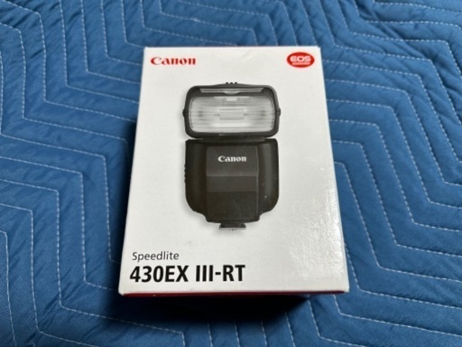 新品未使用品 Canon 430EX Ⅲ-RT