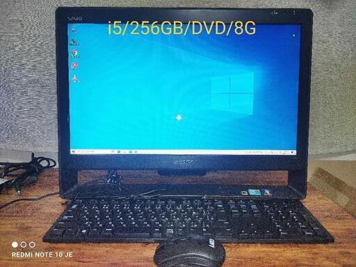 Office2021付き VAIO VPCJ1 一体型パソコン i5 8G SSD256GB キーボード・マウス付き