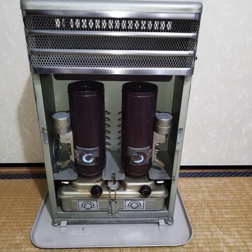 ビンテージ POD 芯上下対流式 2筒/自動消火機能付き ストーブ / 現状品