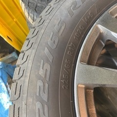 【バリ溝】スタッドレスタイヤホイール　R17 SUV
