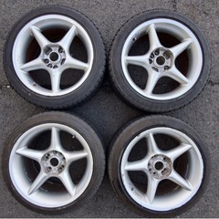 ワーク レイバースポーク スタッドレス付き 215/45R17