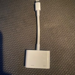 iPhone HDMI変換ケーブル　Apple純正