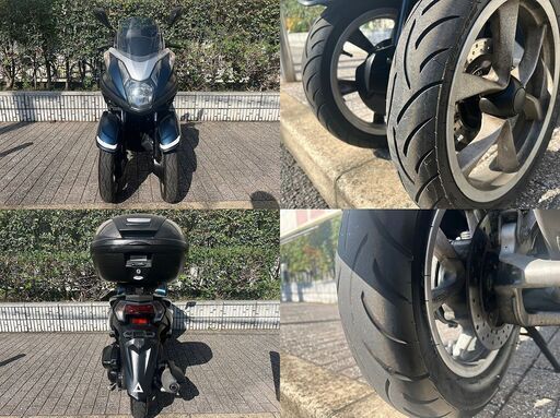 【普通免許仕様もOK】トリシティ125ABS付 トップケース グリップヒーター 走行3.6万km★TRIX★ 普通免許仕様もOK】トリシティ125ABS付 トップケース グリップヒーター