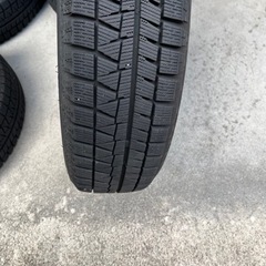 受付終了　155/65R/14 スタッドレスタイヤホイール付き4本　ブリヂストン アイスパートナー2
