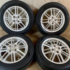 YOKOHAMAタイヤ　15インチ　ホイール付き×4本セット バリ山❗️
