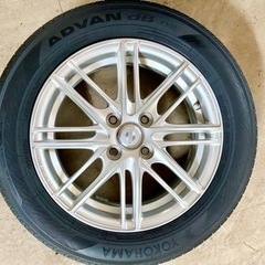 YOKOHAMAタイヤ　15インチ　ホイール付き×4本セット バリ山❗️