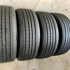 YOKOHAMAタイヤ　16インチ　ホイール付き×4本セット　5穴　中古美品