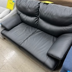 J2824 美品！NITORI ニトリ Nシールド キャッツ3 合皮2人掛けソファ