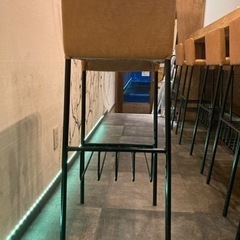 バーのハイチェア(全8脚)