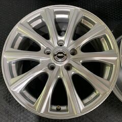 Weds AXEL ウェッズ アクセル 社外ホイール 17インチ 4本 7J5HPCD114.3+53 レヴォーグ ヴォクシー ノア等　(MHD009)