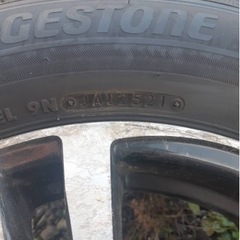 中古スタッドレス　ブリヂストンVRX3　195\\65\\R15　ホイール付4本  