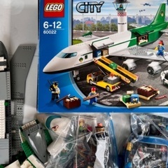 LEGO青いバケツ＆LEGOシティ飛行機他