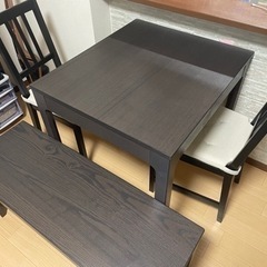 【ネット決済】IKEA テーブル、チェア、ベンチ