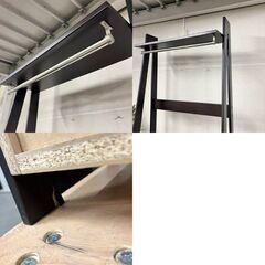  14437  NITORI オシャレ 3段ワードロープ ニーズ3  ハンガーラック タンス   ◆大阪市内・東大阪市他 5,000円以上ご購入で無料配達いたします！◆ ※京都・高槻・枚方方面◆神戸・西宮・尼崎方面◆奈良方面、大阪南部方面　それぞれ条件付き無料配送あり！            