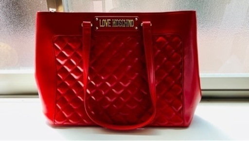 最終お値下げ【ほぼ未使用】LOVE MOSCHINO トートバッグ