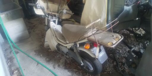 ヤマハ　チャピィ　蔵出し納屋物　大変珍しい３人乗り仕様！！　9576ｋｍ