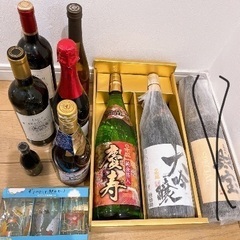 日本酒、ワイン、焼酎おまとめセット