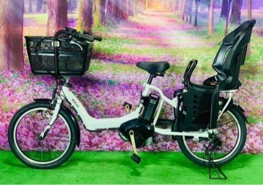 ❶5679子供乗せ電動アシスト自転車YAMAHA 20インチ良好バッテリー