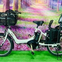 ❶5679子供乗せ電動アシスト自転車YAMAHA 20インチ良好バッテリー