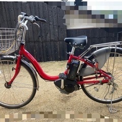 YAMAHA PAS ナチュラ　赤　26インチ　電動アシスト自転車