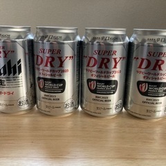 ビール×6本、氷結×1