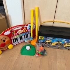 子供のおもちゃ　アンパンマンピアノ　ゴルフ　組み立てオモチャ