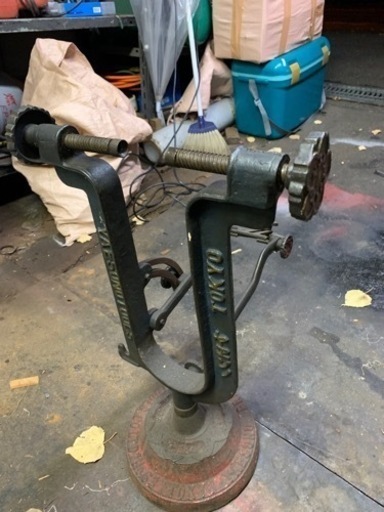 昭和レトロ 実用車 振れ取り台 東京ヤエソノ 昭和レトロ レトロ自転車