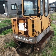 コマツ PC-02 ユンボ キャビン仕様