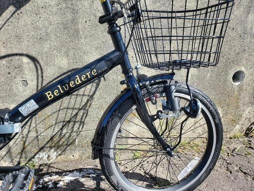 B164 超美品☆折りたたみ自転車☆Belvedere☆20インチ☆6段変速